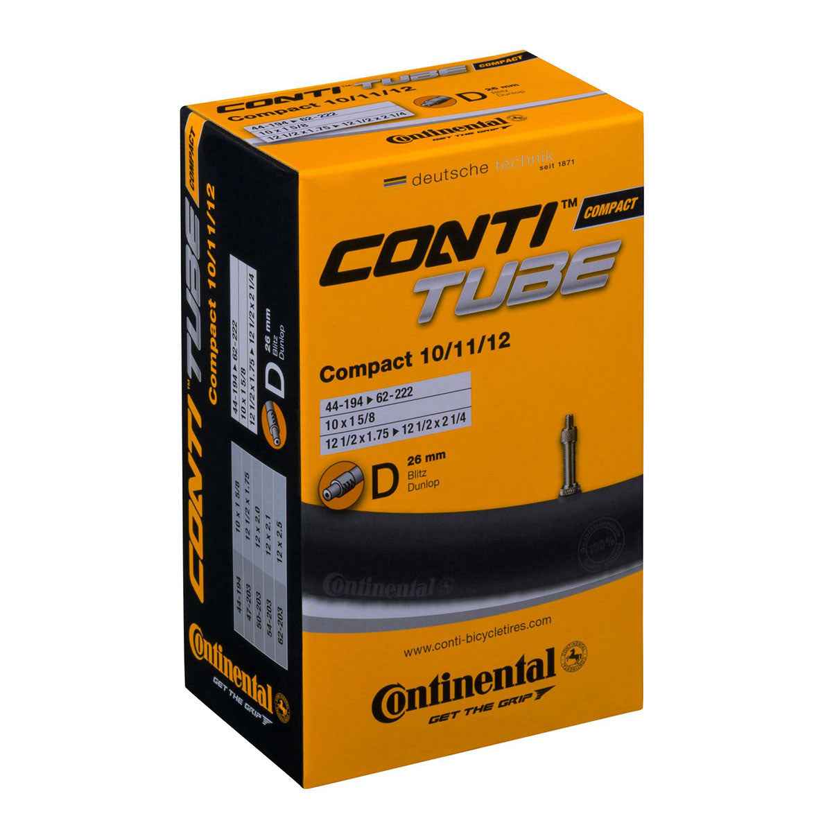 Continental 10''-12'' Compact Sisärengas