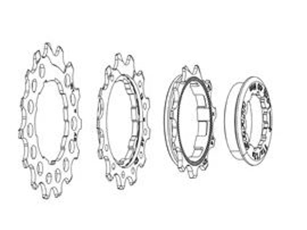 SRAM Cogs/Lockring for PG1210/1230 Eagle Kasetti vaihdettavat rattaat