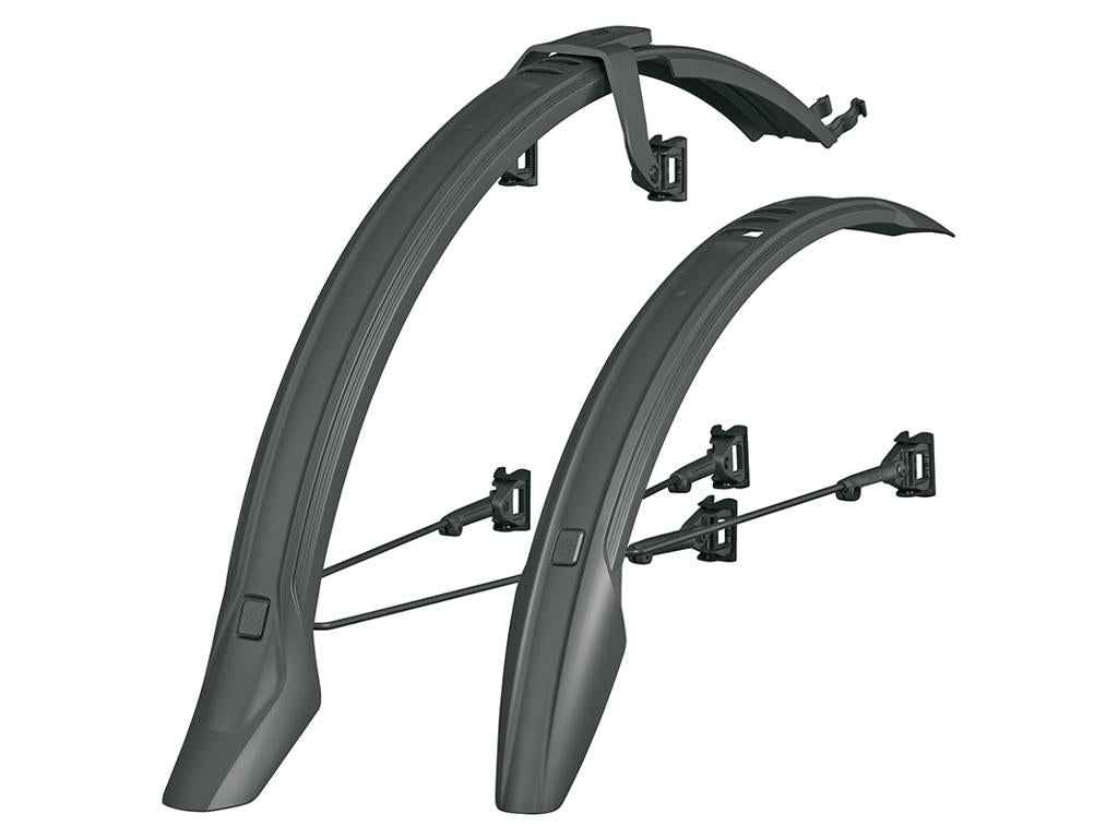 SKS Mudguard Veloflexx 55 Front and rear 28" Black lokasuojasetti