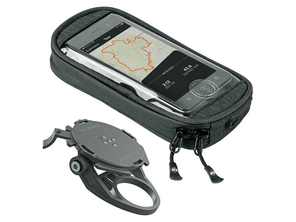 SKS Smartphone Accessory Compit Stem and COM/Smartbag kit Puhelinteline ja laukku