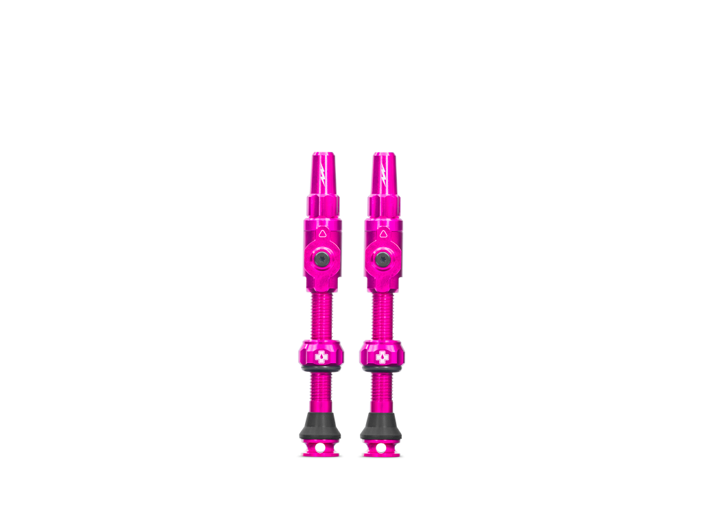 MUC-OFF Big Bore Lite 45 mm Tubeless venttiili Vaaleanpunainen