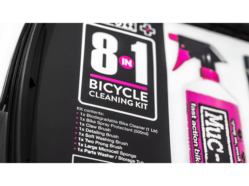 MUC-OFF 8-1 pyörän pesusetti