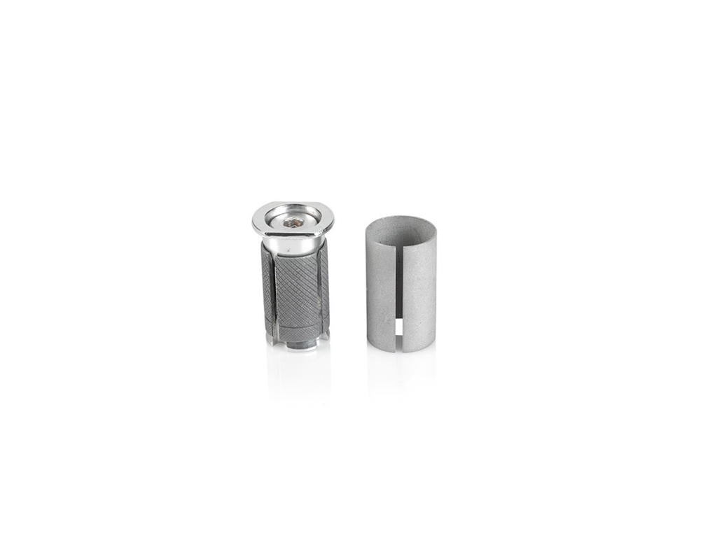 XLC Headset plug AP-C03 Silver käpy hiilikuituhaarukkaan