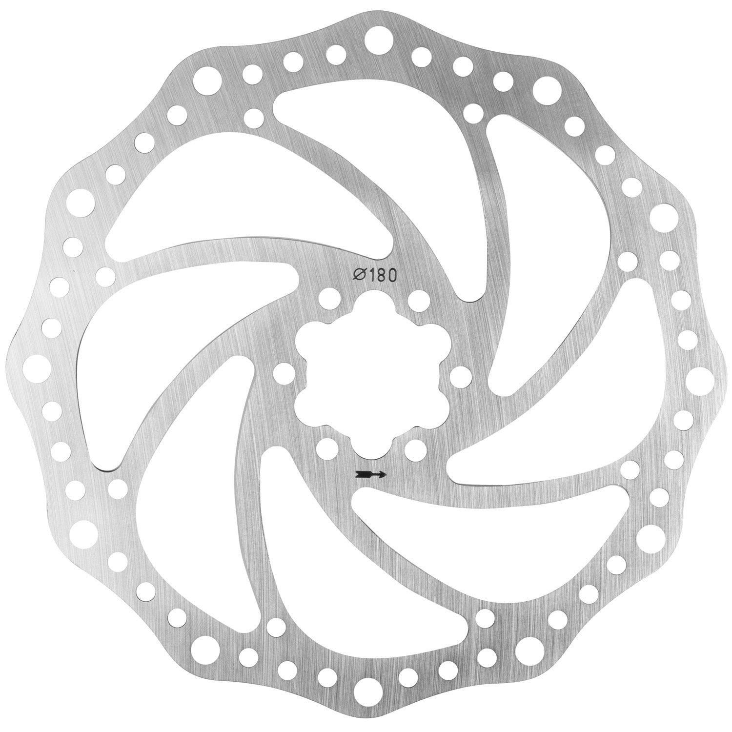 M-wave BD-180 brake disc 180mm jarrulevy, 6-pultti