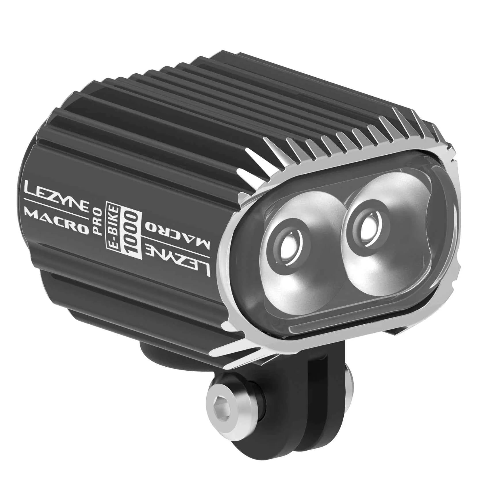 Lezyne Ebike Macro drive 1000, musta Sähköpyörän Etuvalo
