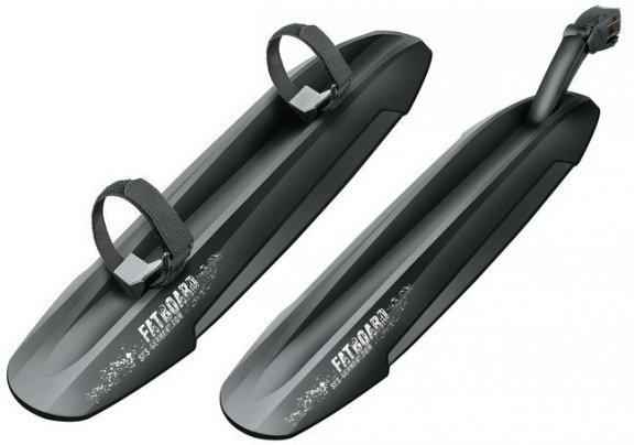 SKS Mudguard Fatboard set Front and rear 26"-29" Black Fatbike lokasuoja