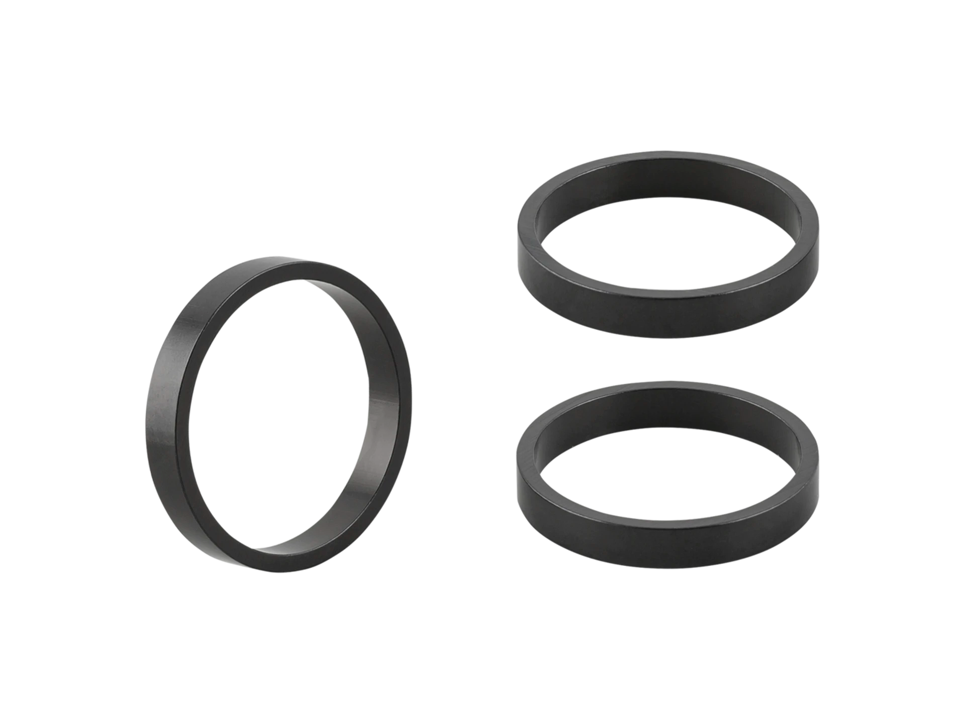 Bontrager 5 tai 10mm Alloy Headset Spacer - 3 kpl