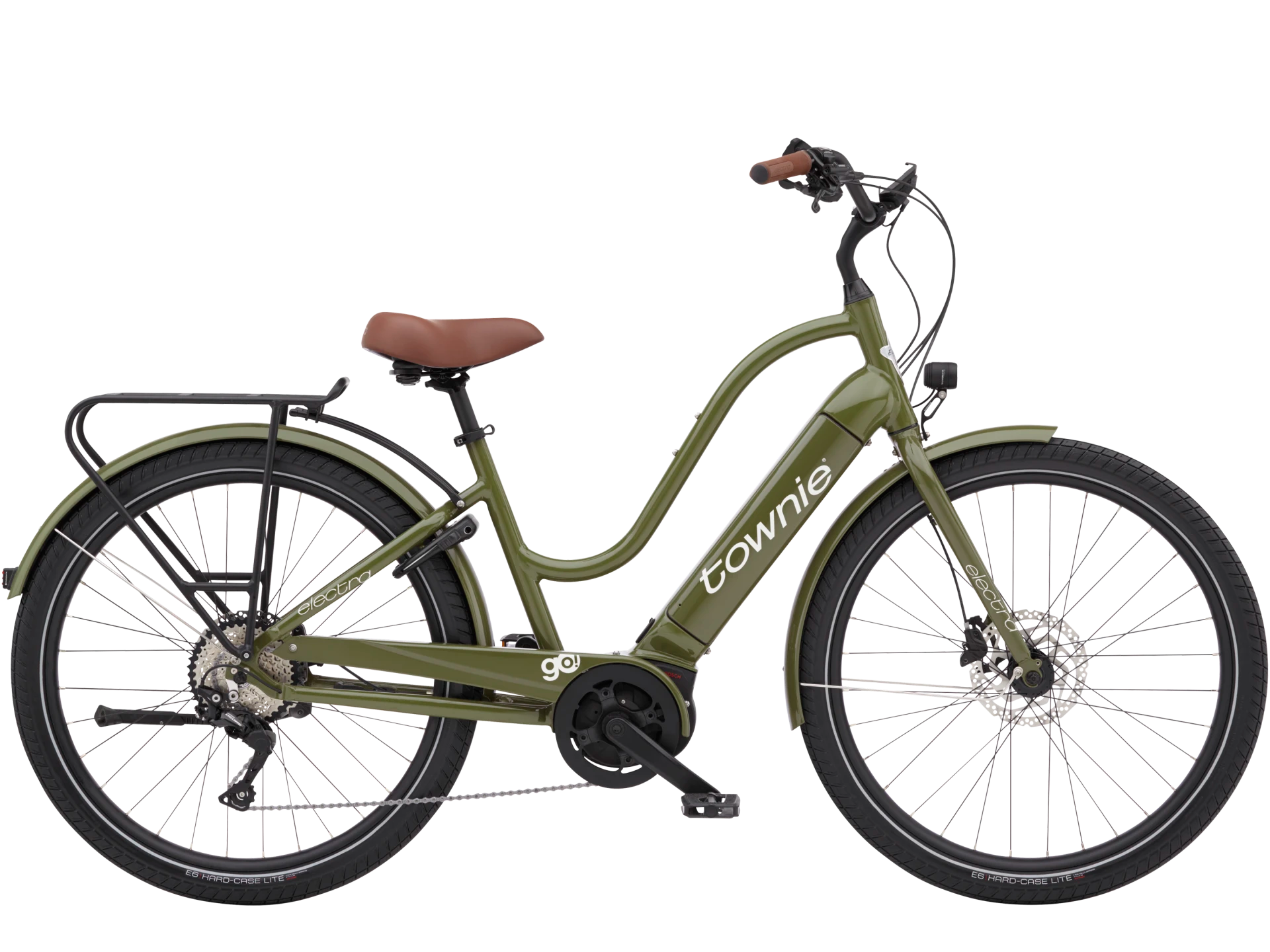 Electra Townie Path Go! 10D EQ Step-Thru M Vihreä