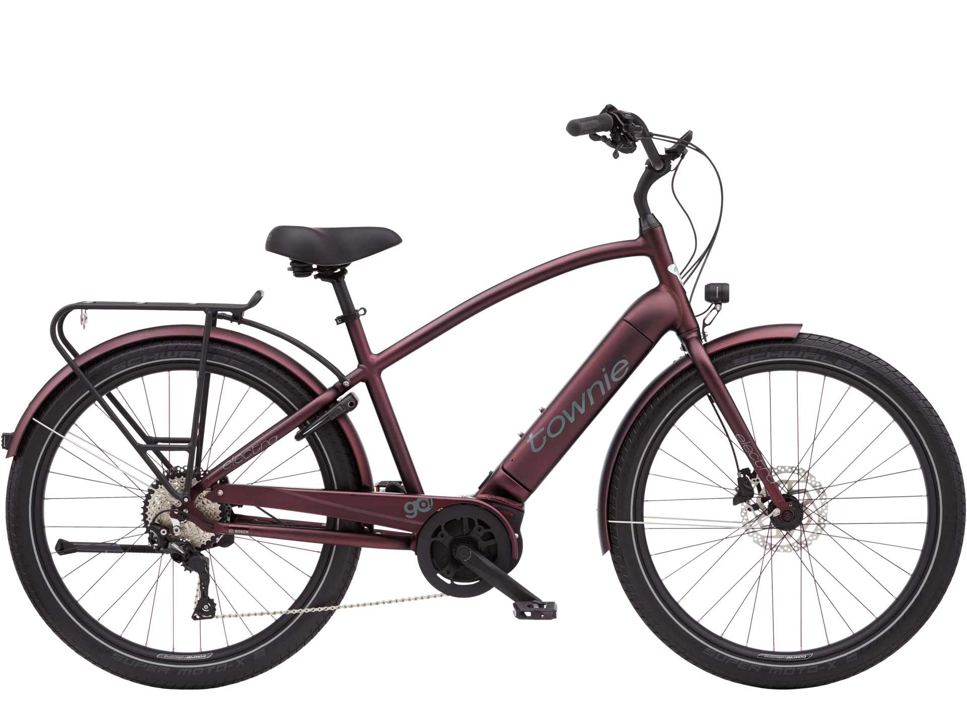 Electra Townie Path Go! 10D EQ Step-Over M Punainen