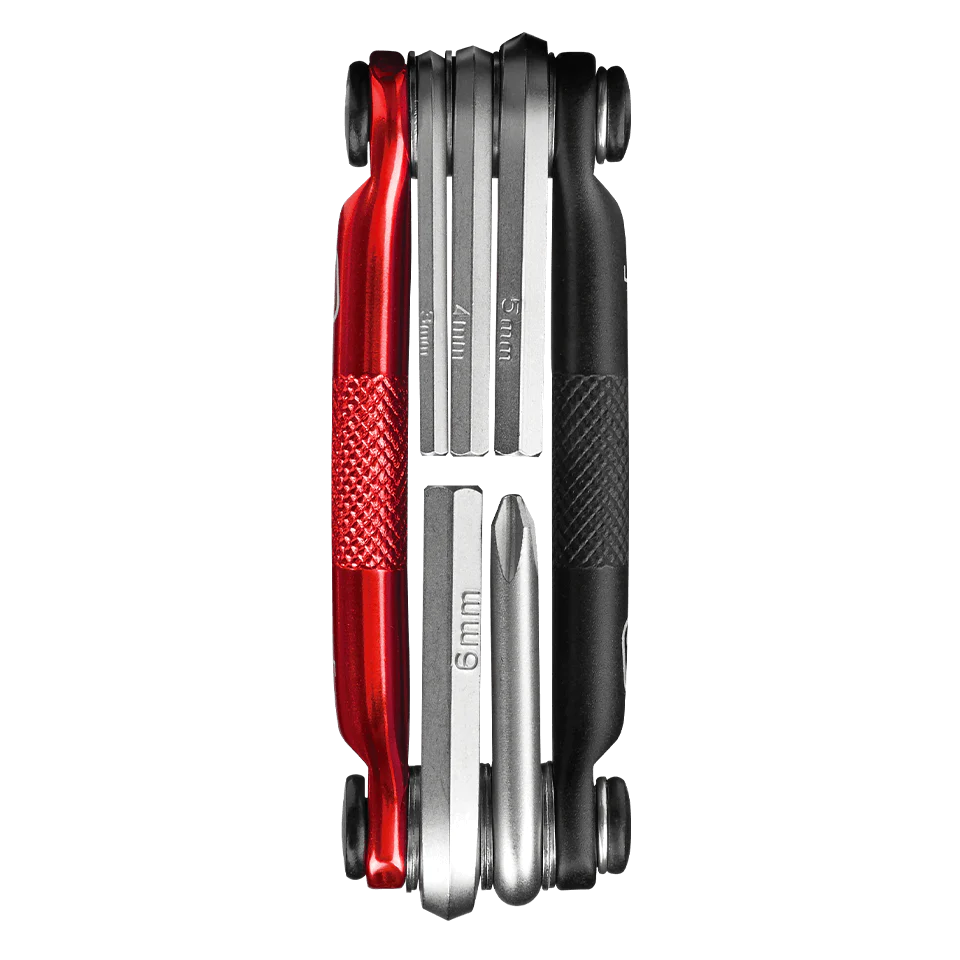 CRANKBROTHERS M5 Monitoimityökalu Black Red