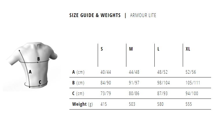 Bluegrass Back Protector Lite Selkäpanssari