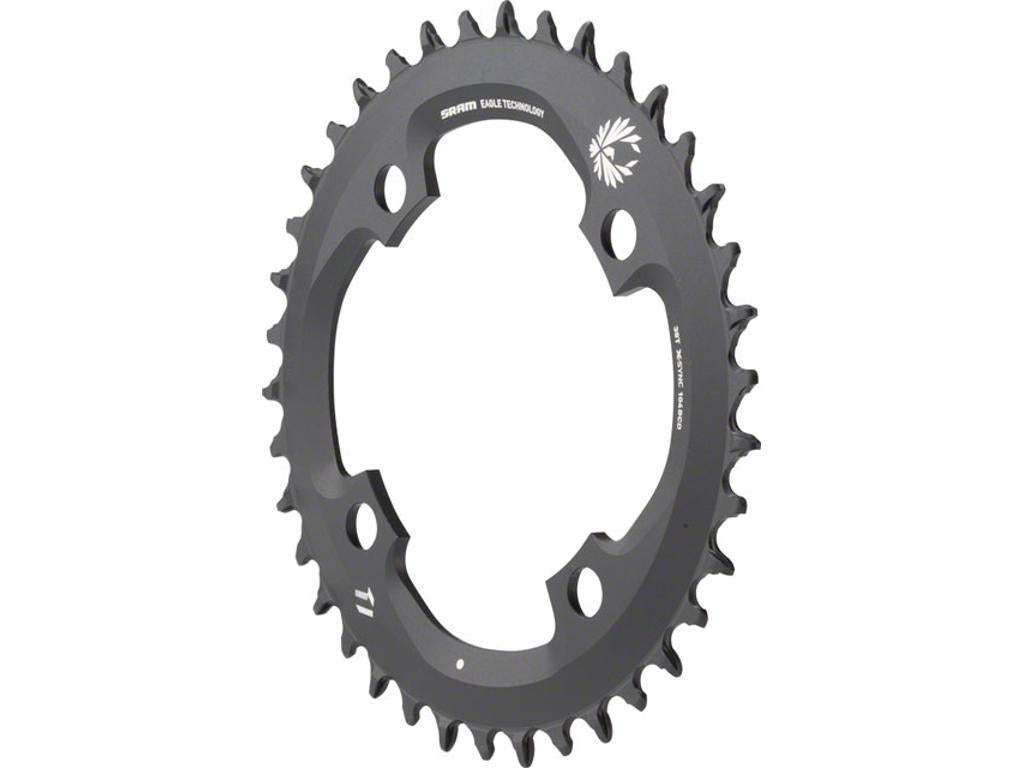 SRAM Chainring Ø104 mm Singlespeed, 38T, 4 holes Eturatas