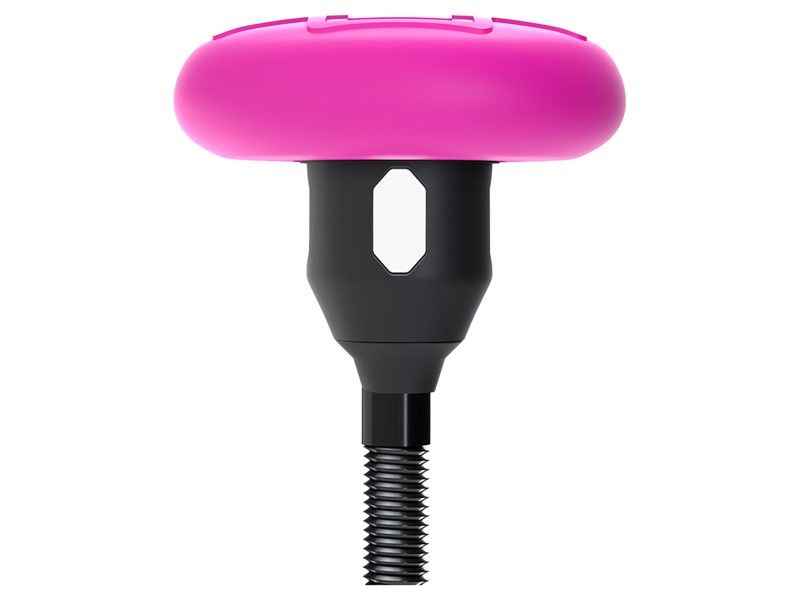 MUC-OFF Stealth Tubeless Tag Holder & 44mm Valve Kit