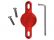 Muc-Off Secure Tag Holder 2.0 Punainen