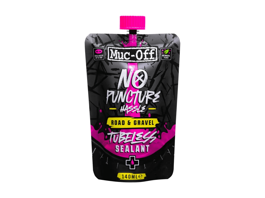 MUC-OFF No Puncture Hassle Tubeless Sealant MUC-OFF Road & Gravel 140ml Tubeless neste