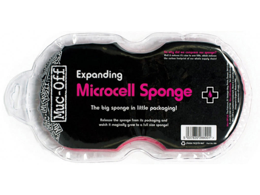 MUC-OFF Expanding Pink Sponge Pesusieni