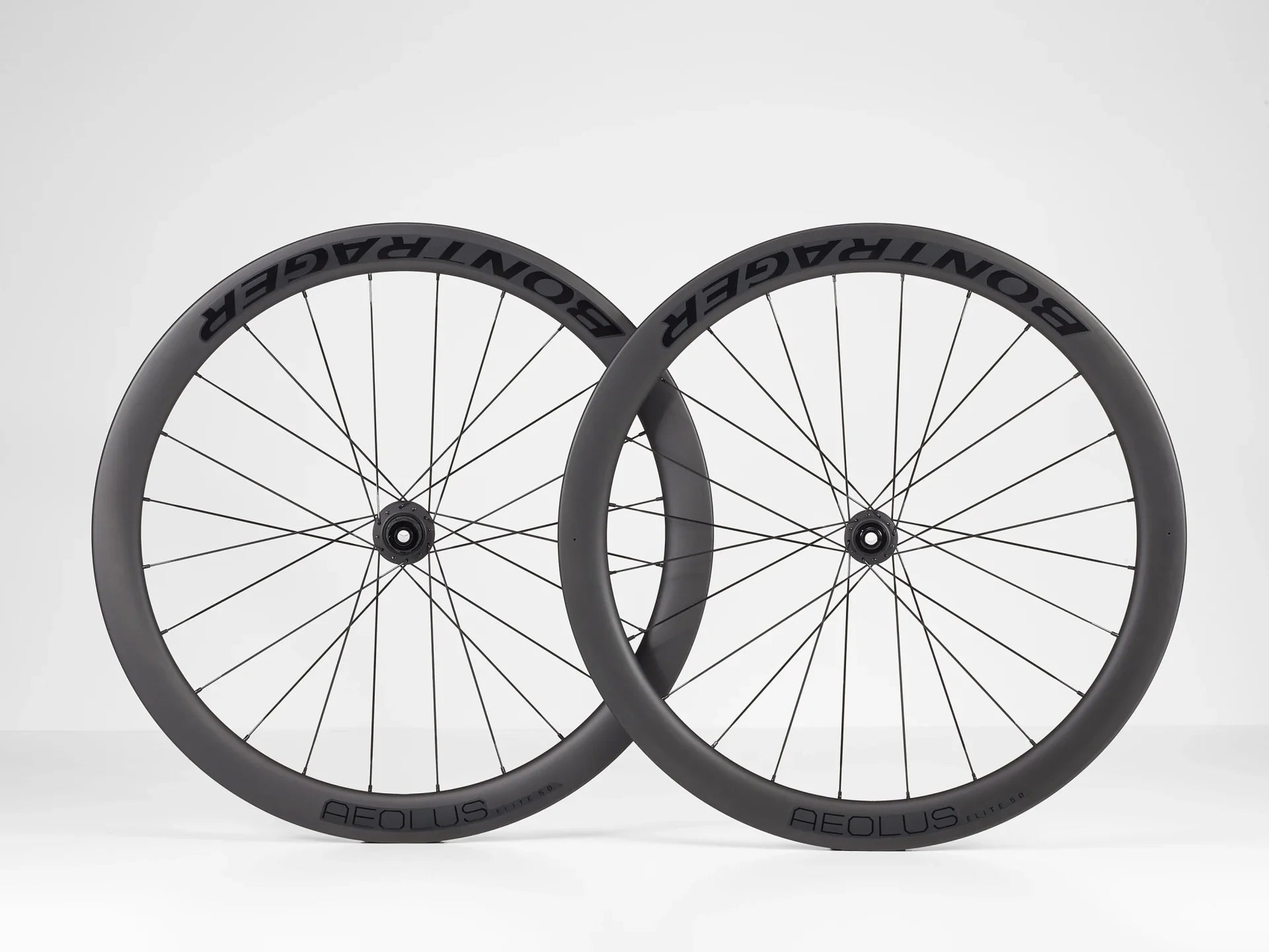 Bontrager Aeolus Elite 50 TLR Disc Road Wheel Etukiekko