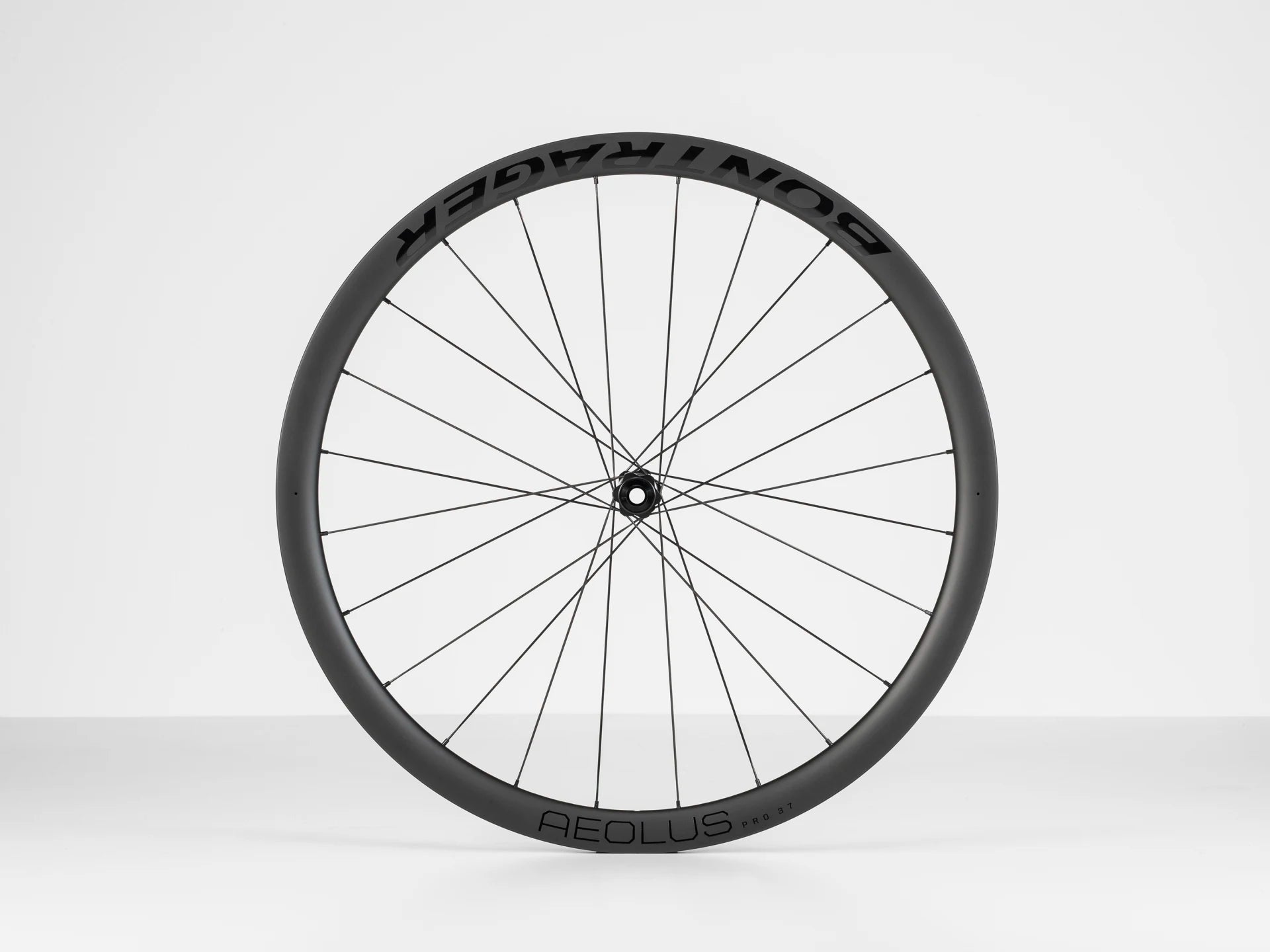 Bontrager Aeolus Pro 37 TLR Disc Road Wheel Etukiekko