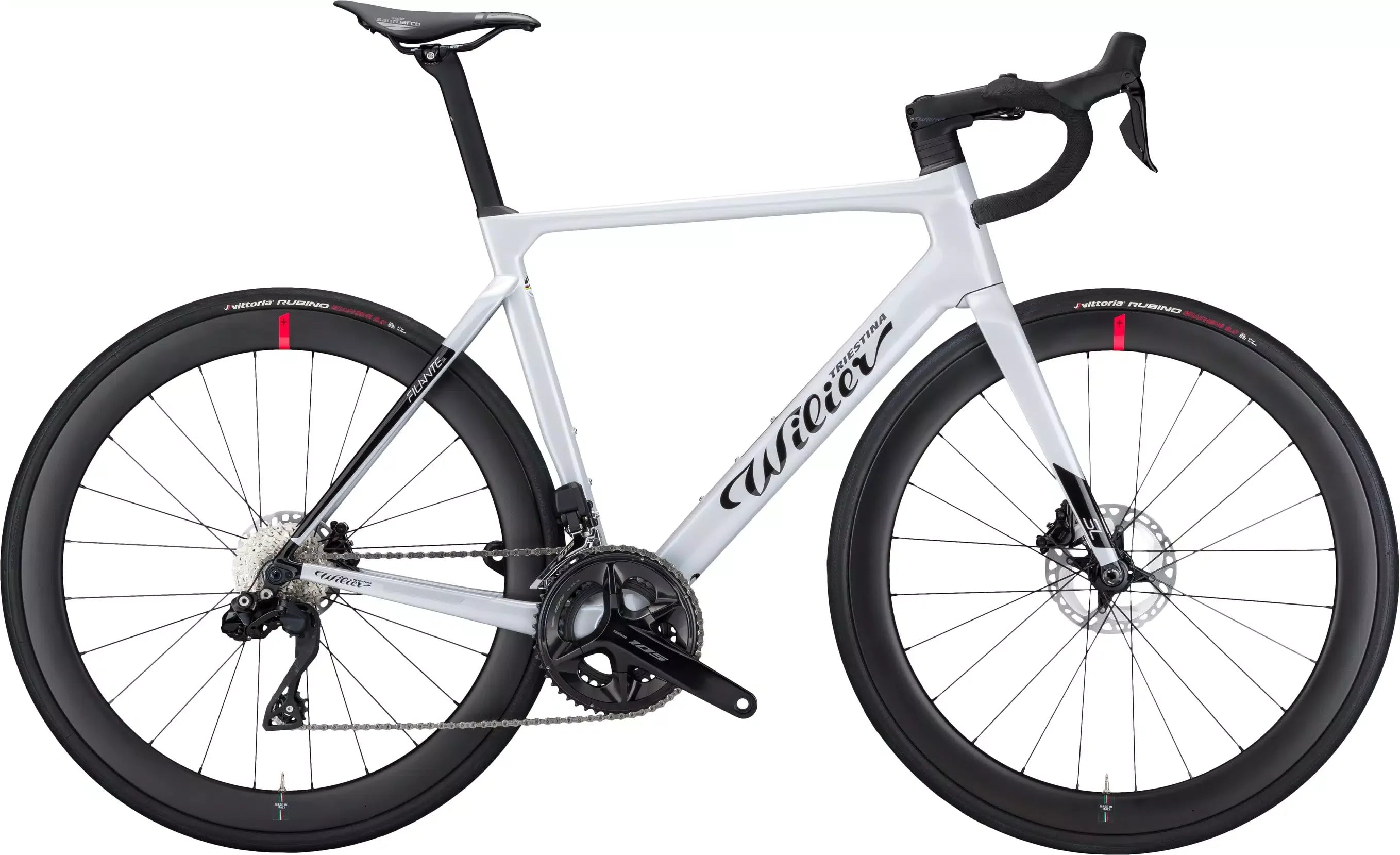 Wilier Triestina Filante SL - SRAM RIVAL AXS 2x12 Valkoinen