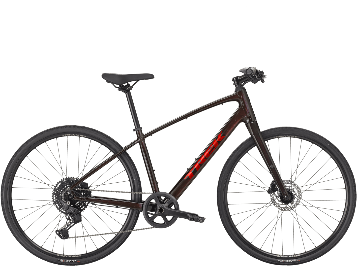 Trek FX 3 Stepover Gen 4 Punainen