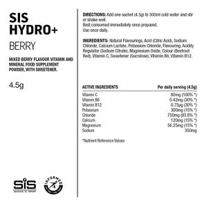 SIS GO Hydro+ Berry Powder 6x4,5g