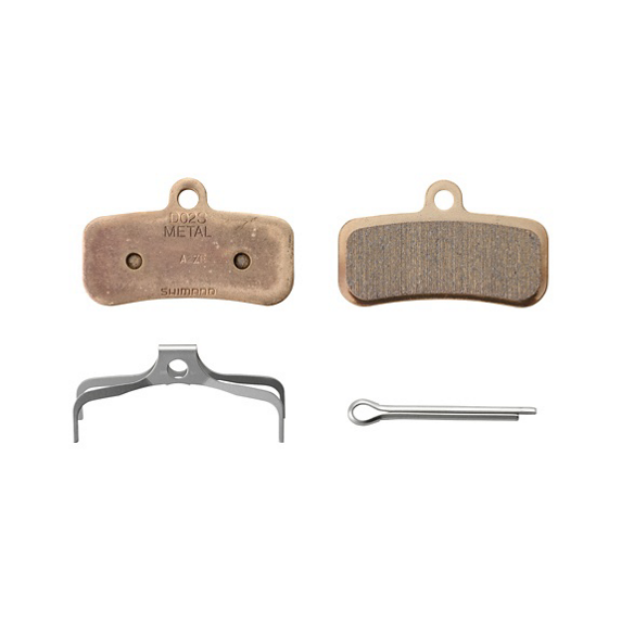 Shimano D02S-MX Metalliset Jarrupalat