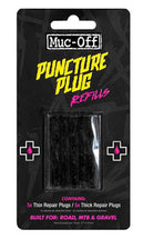 MUC-OFF B.A.M. Puncture Plugs Refill Pack Contains 5x thick plugs and 5x thin plugs