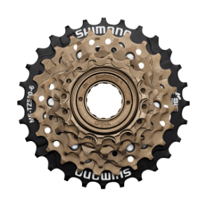 SHIMANO 6v MF-TZ500-6 Kierrepakka