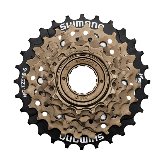 SHIMANO 6v MF-TZ20 Kierrepakka