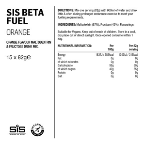 SIS Beta Fuel 80 Appelsiini pussi 82g