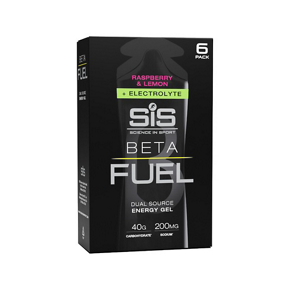 SIS Beta Fuel + Electrolyte Raspberry & Lemon Geeli 6x60ml