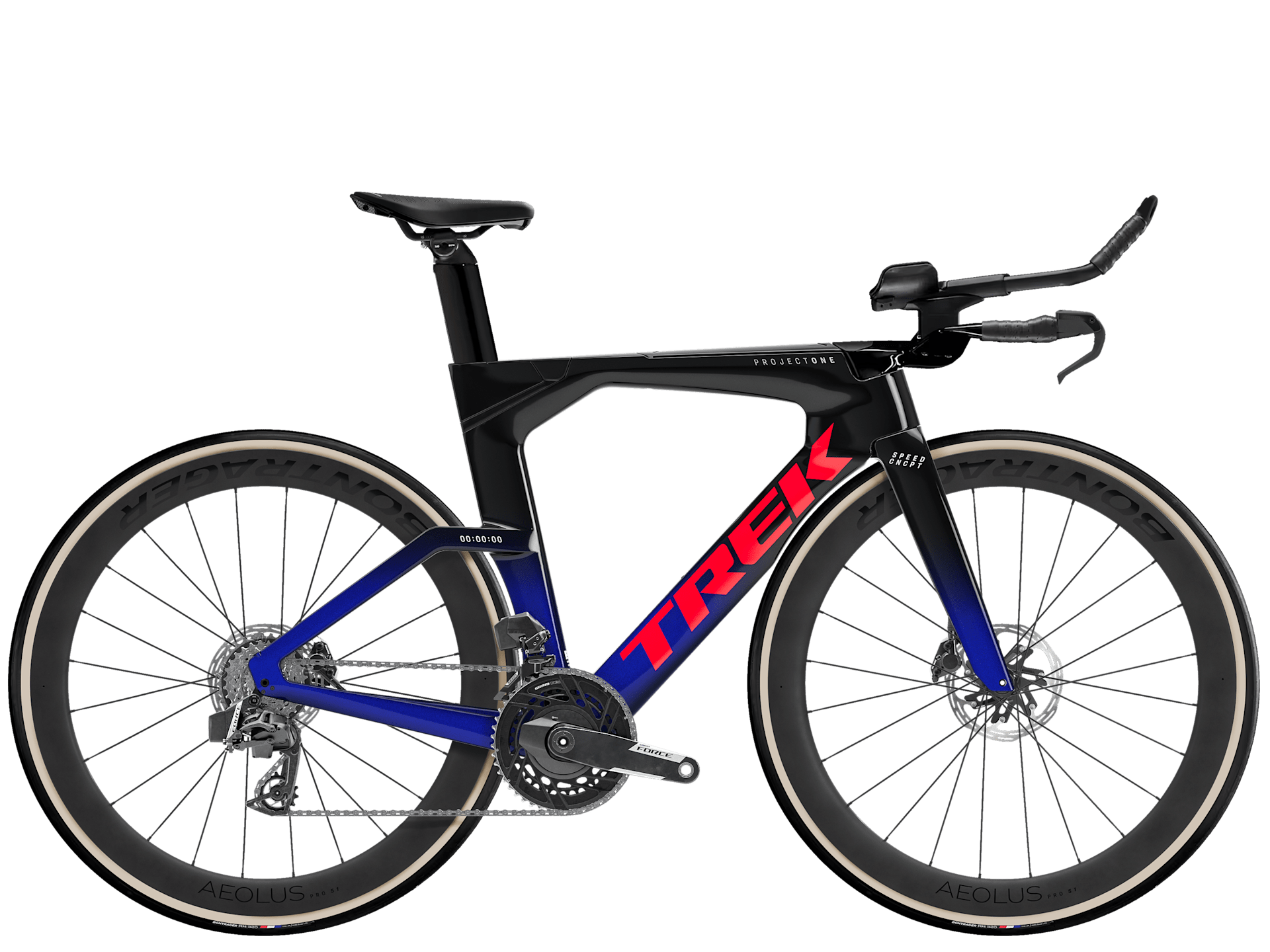 Trek Speed Concept SLR 7 AXS Mustasininen