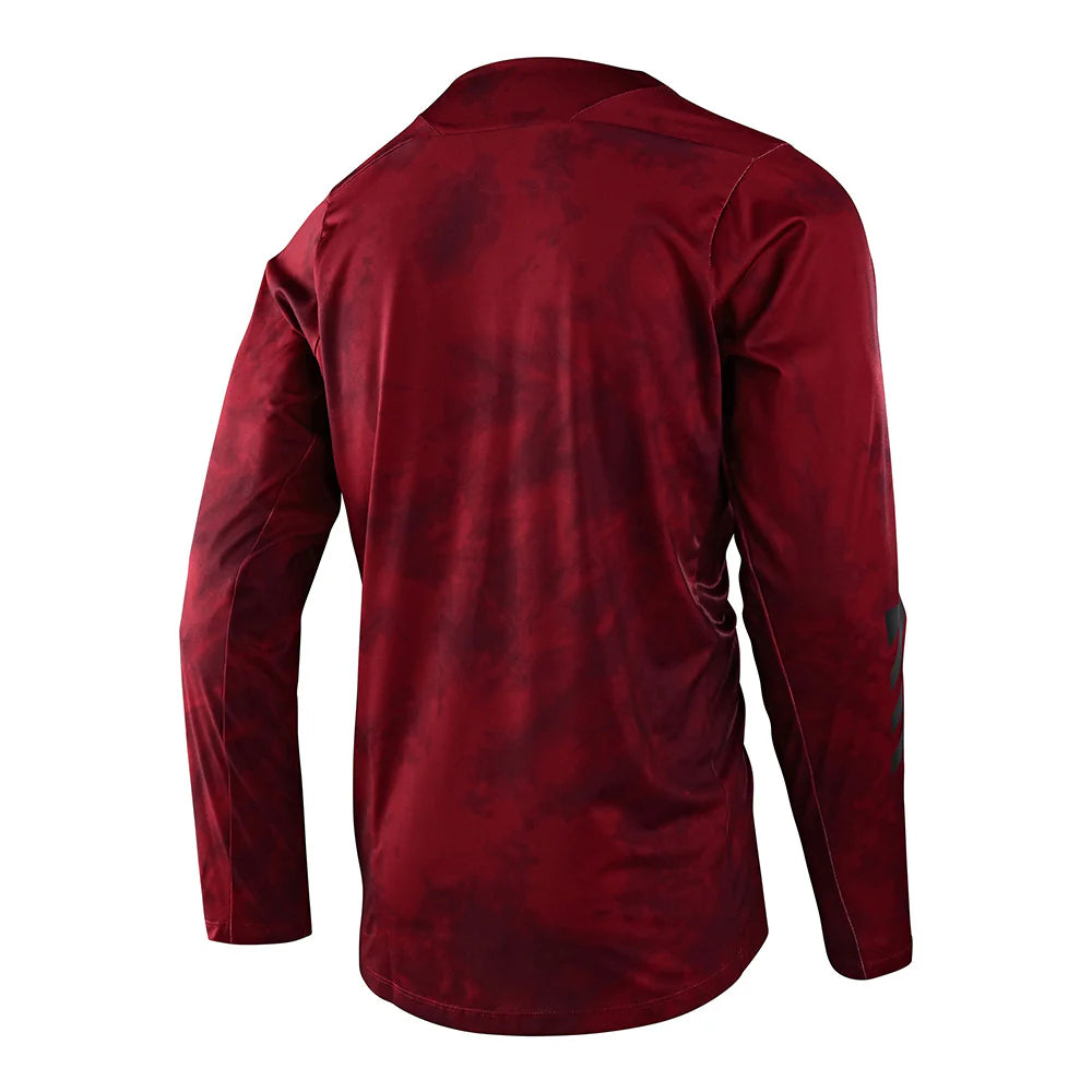 Troy Lee Design TLD Skyline LS Chill Jersey Tie Dye Wine