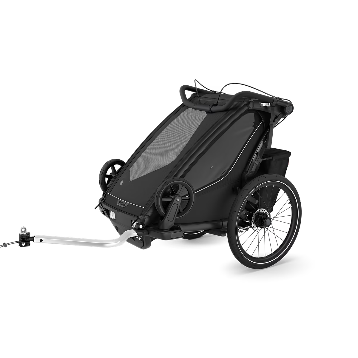Thule Chariot Sport 2 lastenkuljetuskärry Yhdenistuttava Musta
