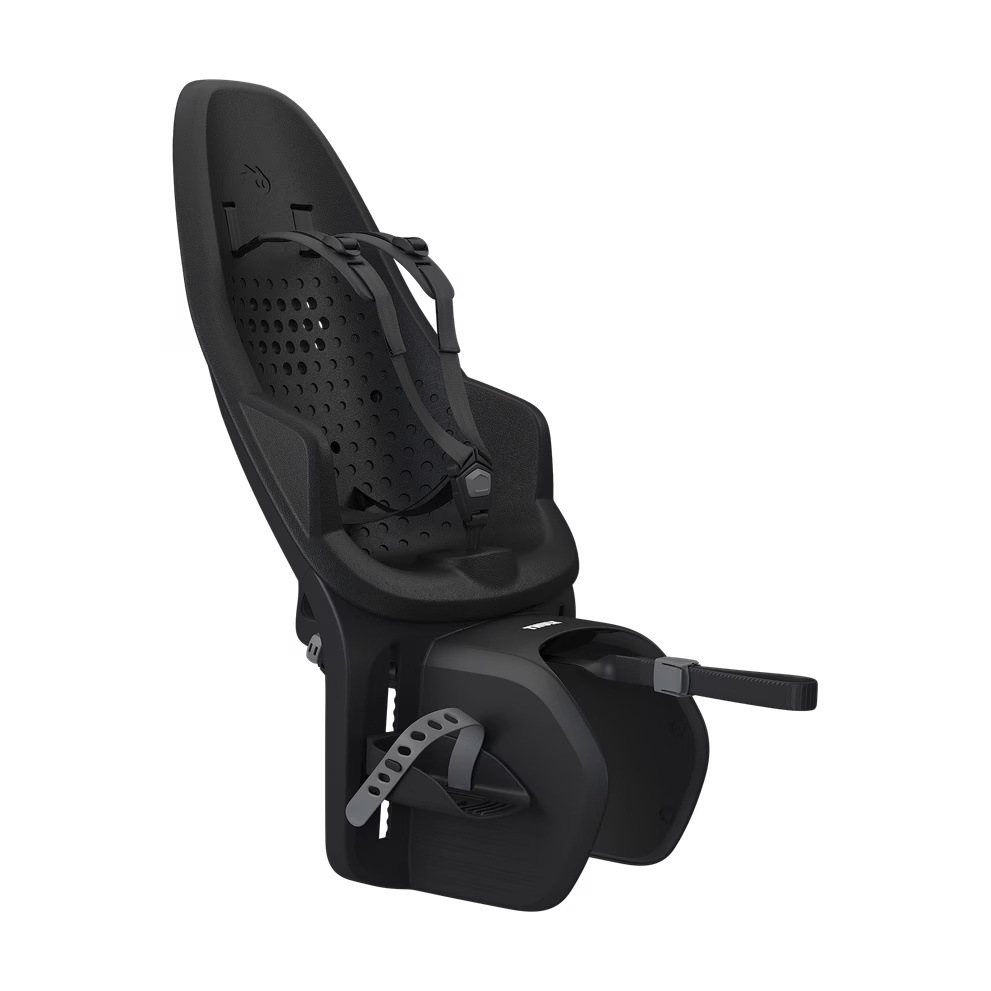 Thule Yepp 2 Maxi Polkupyörän Lastenistuin Yleismallin tavaratelinekiinnitys Musta