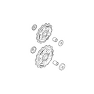 SHIMANO Altus Rissapyörä 7/8v