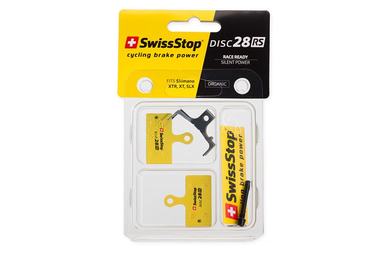 SWISSSTOP 28 RS* Organic pad Steel plate Levyjarrupala