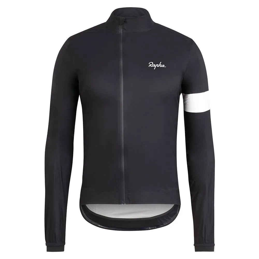 Rapha Core Cycling Rain Jacket II Ajotakki Musta