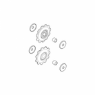 Shimano SLX/DEORE 9/10v Rissapyörät